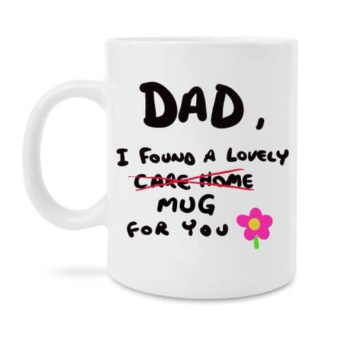 Funny mug for dad