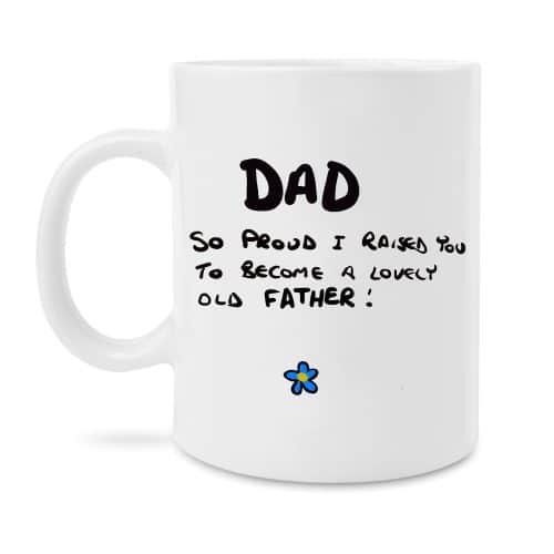 Funny mug for dad