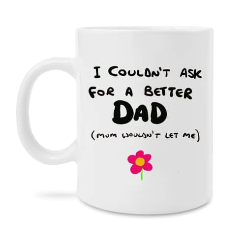 Funny mug for dad