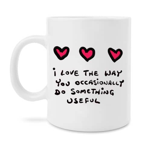 Valentines anniversary funny mug