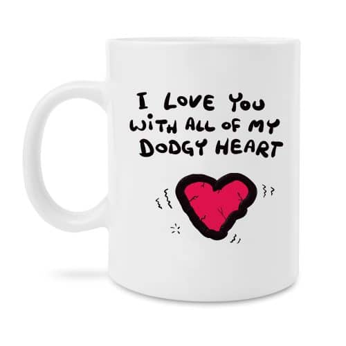 Valentines anniversary funny mug